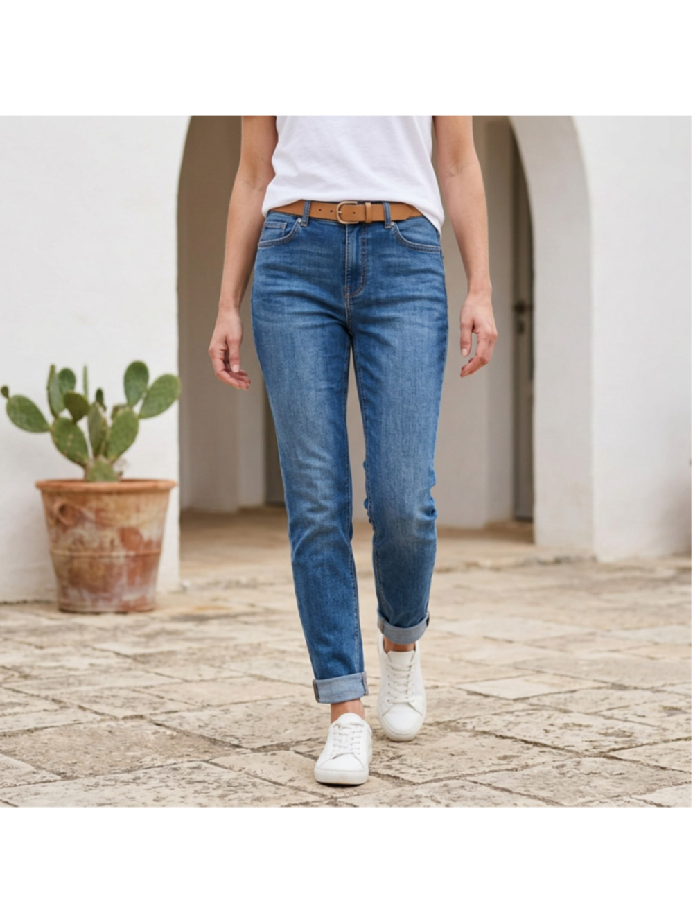 Judy Blue Blue Straight Leg Jeans Size 15 waist 32 inch Shaping Stretch Slim